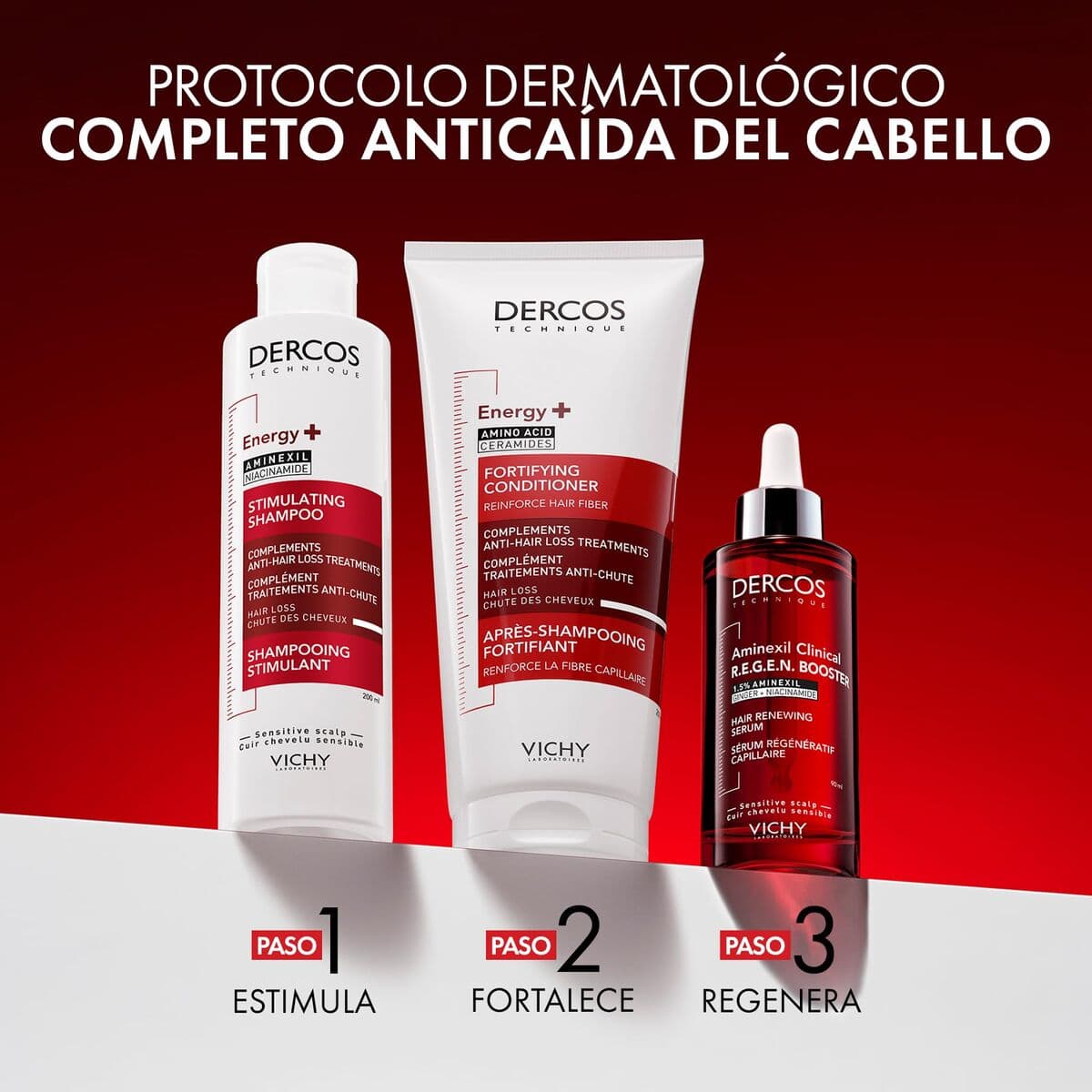 Schampo Vichy DERCOS 400 ml — thumbnail 4