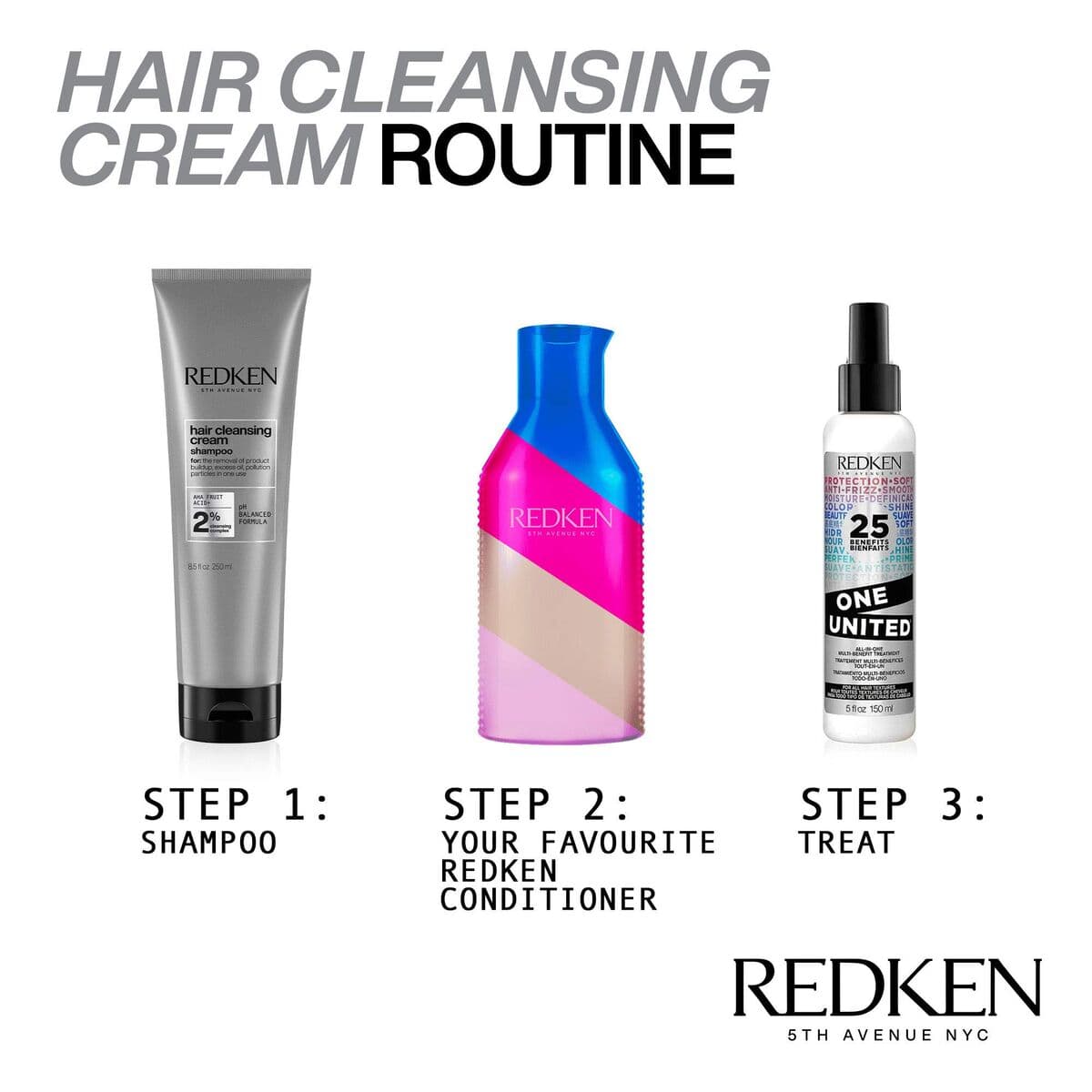 djupt rengörande schampo Redken E3479800 250 ml — thumbnail 5
