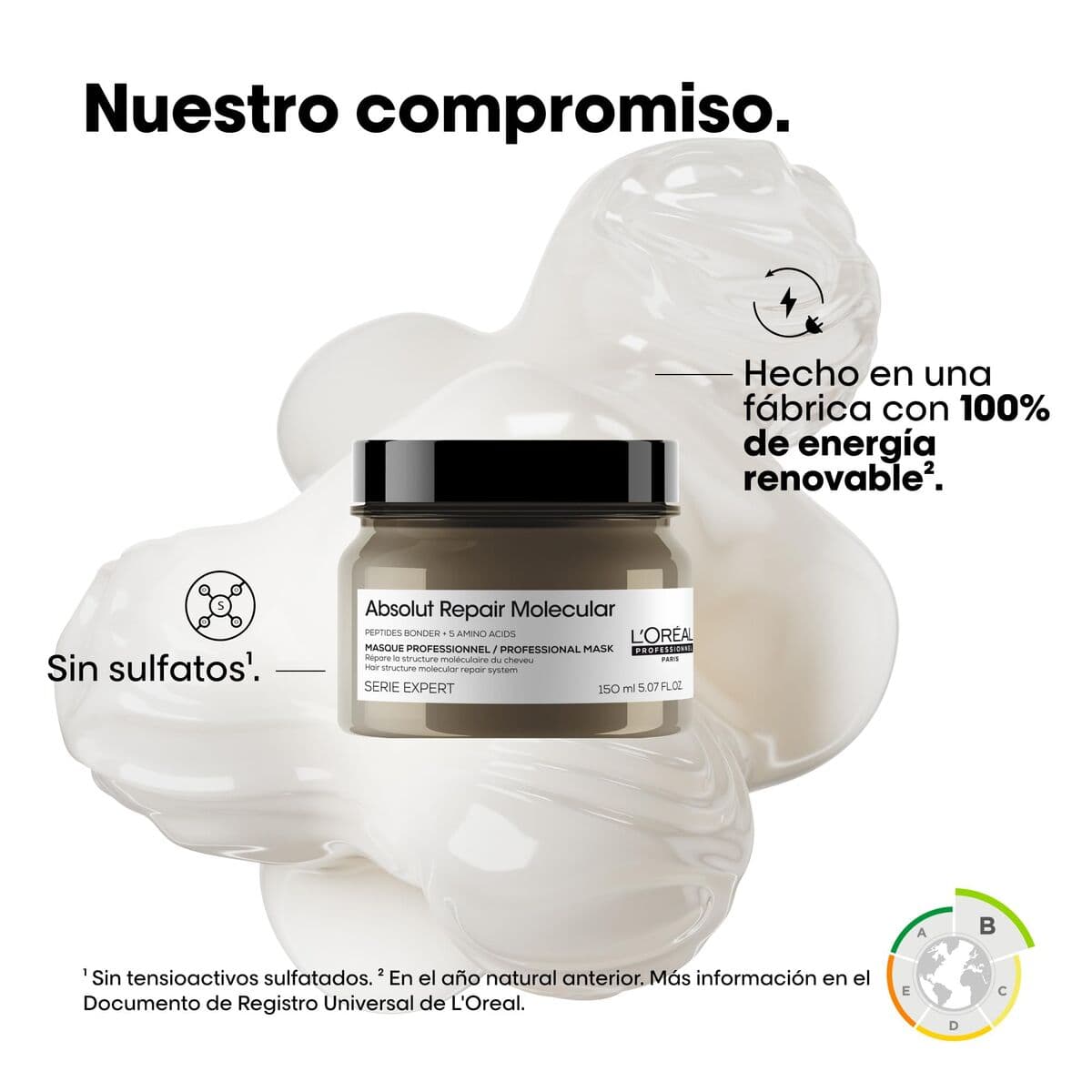 Hårinpackning L'Oreal Professionnel Paris ABSOLUT REPAIR MOLECULAR — thumbnail 6