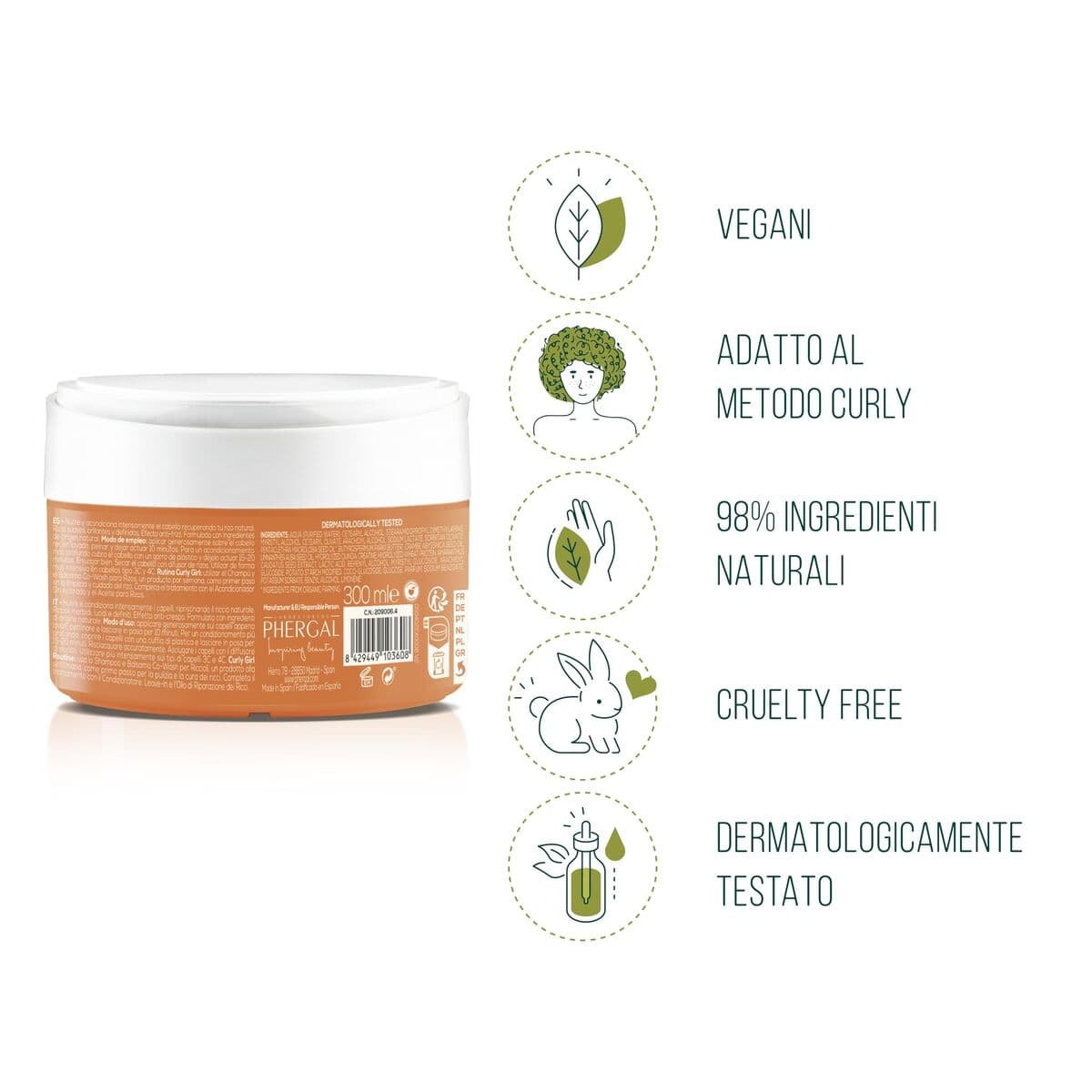 Hårinpackning Naturtint CURLY 300 ml — thumbnail 5