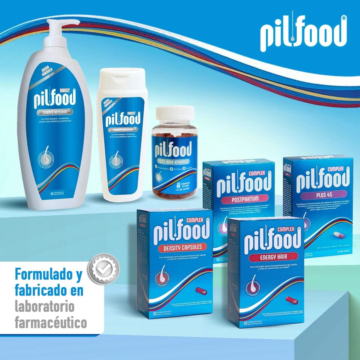 Anti-Håravfall schampo Pilfood DIRECT 500 ml — thumbnail 4