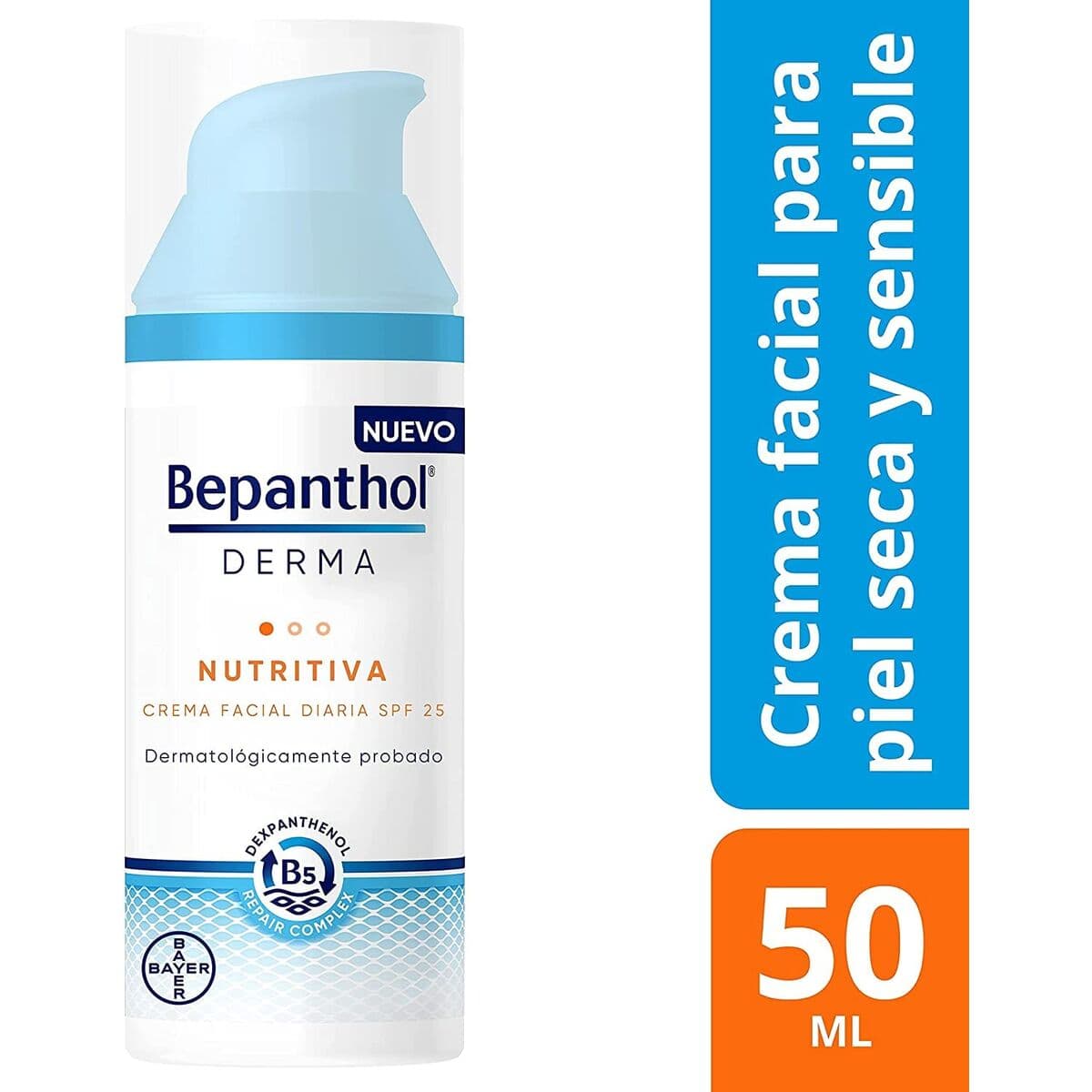 Närande kräm Bepanthol DERMA Spf 25 50 ml — thumbnail 4