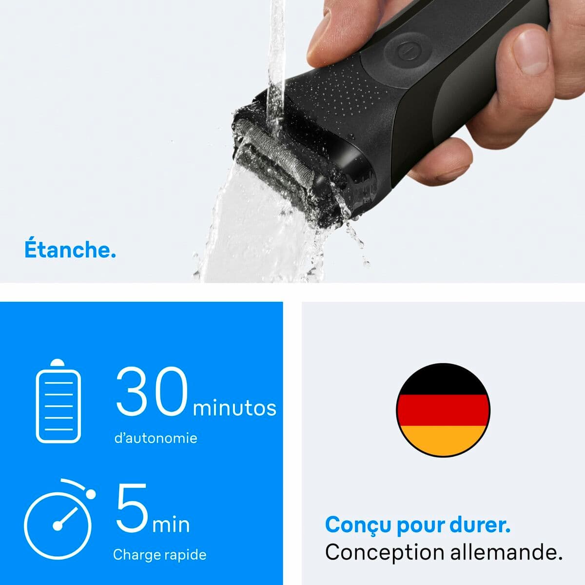 Hårtrimmer Braun 300S — thumbnail 3