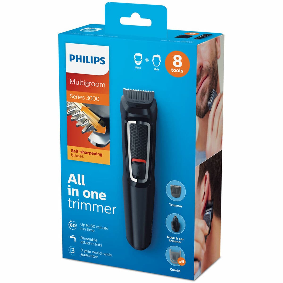 Hårtrimmer Philips MG3730/15 Multifunktion — thumbnail 3