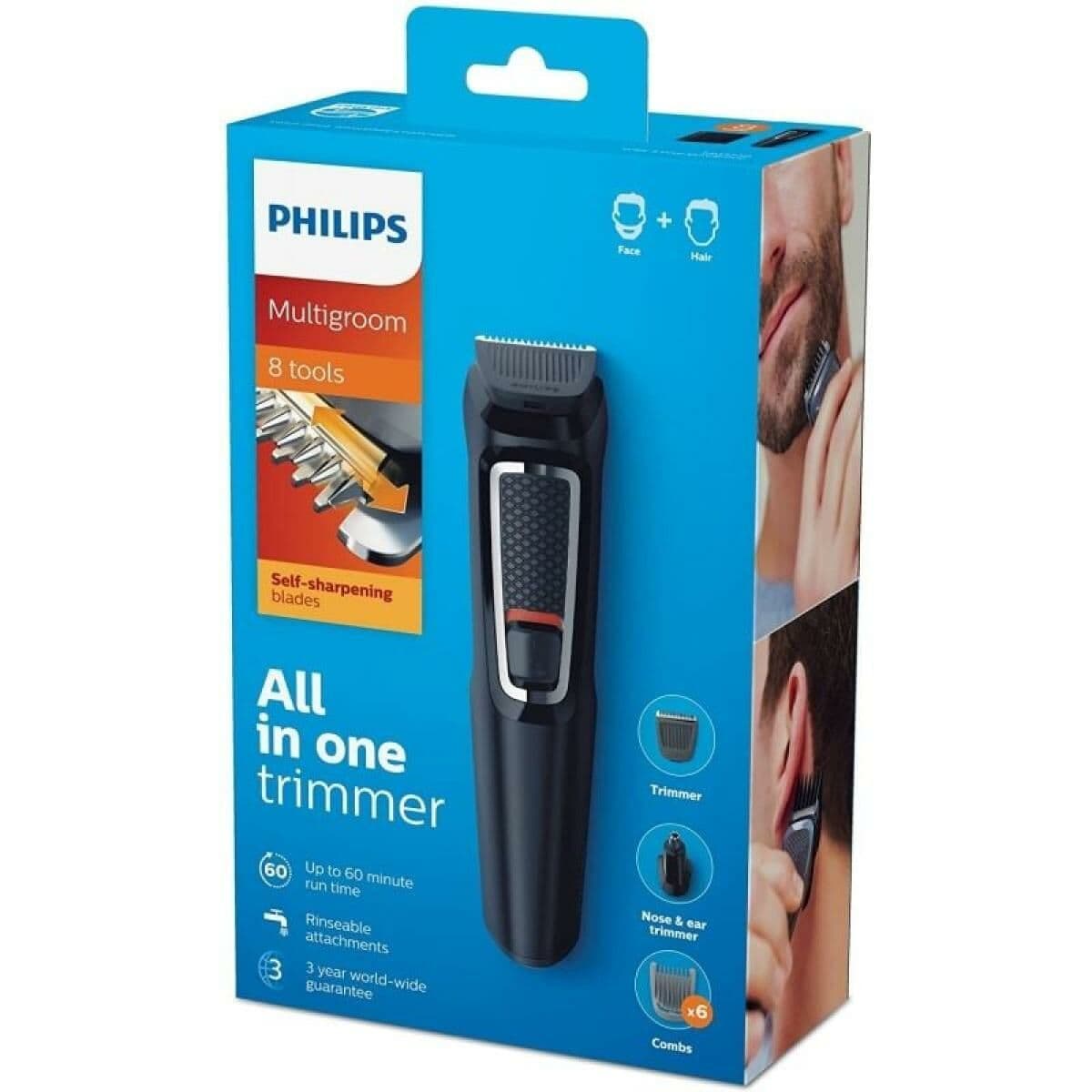 Hårtrimmer Philips MG3730/15 Multifunktion — thumbnail 2