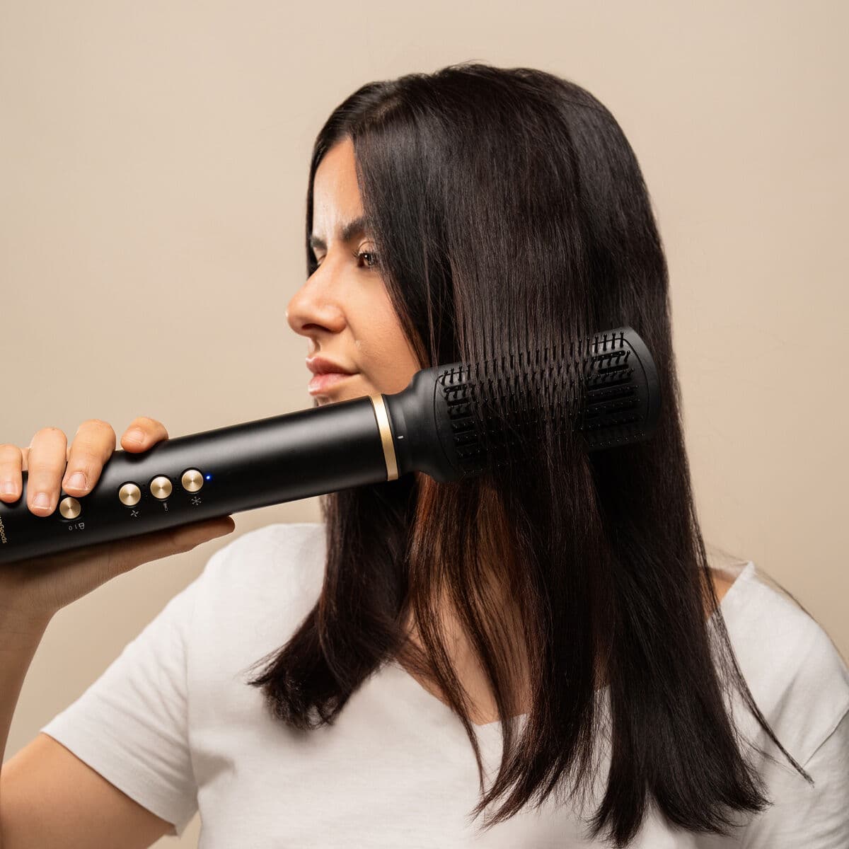 Jonisk Multifunktionell Lufttork- och Stylingsborste med Coanda-teknik och 7 Tillbehör Wavify InnovaGoods — thumbnail 8