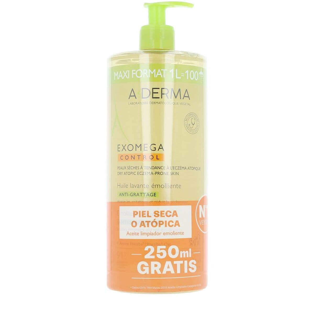 Duscholja A-Derma EXOMEGA CONTROL 1 L