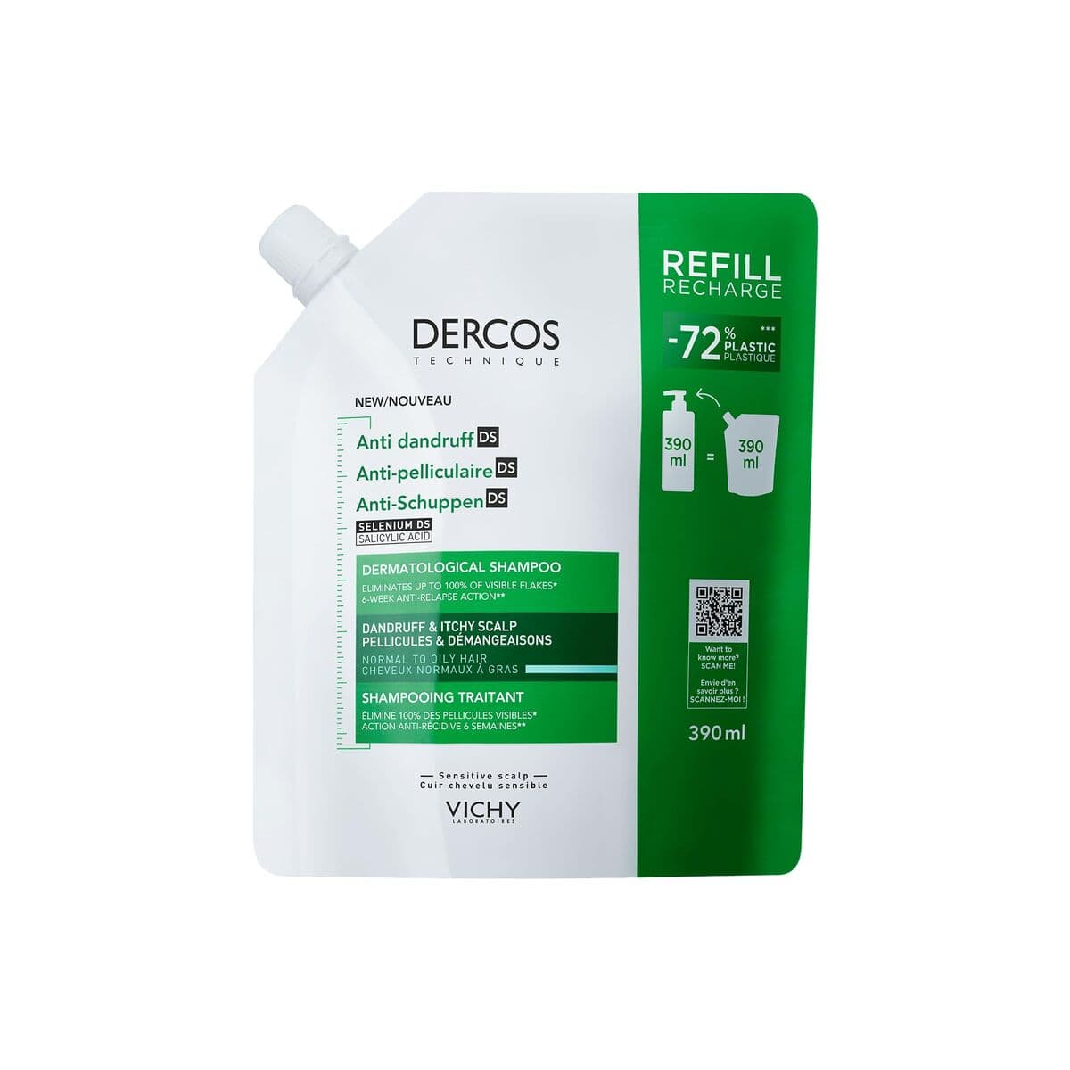 Schampo Vichy DERCOS 390 ml