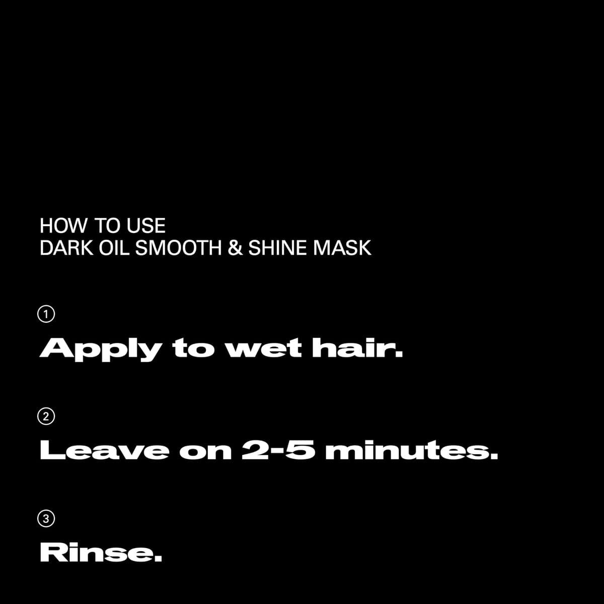 Hårinpackning Sebastian DARK OIL 500 ml