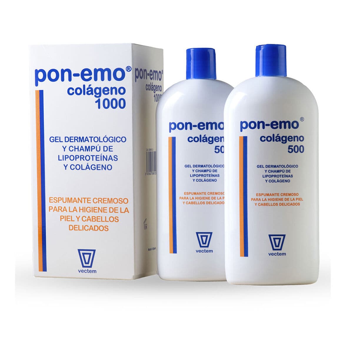 2-i-1 Gel och schampo Pon-emo PON-EMO COLÁGENO 500 ml 2